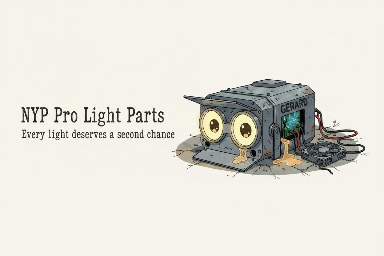 NYP Pro Light Parts Banner - Light Background